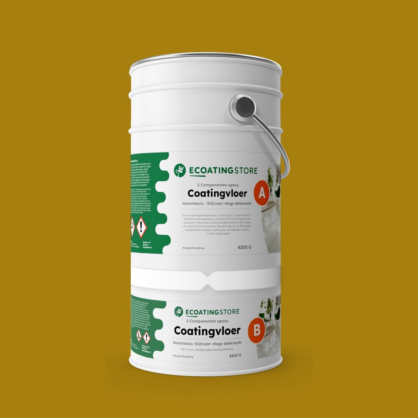 Powłoka podłogowa - RAL 1027
