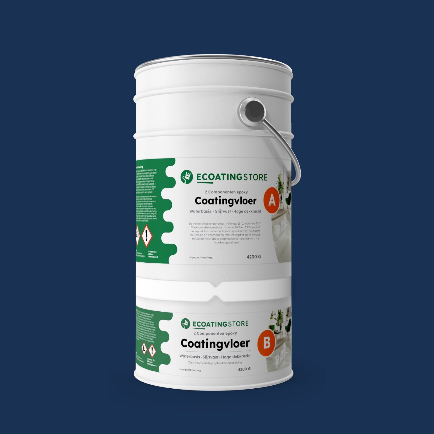 Powłoka podłogowa do garażu - RAL 5013