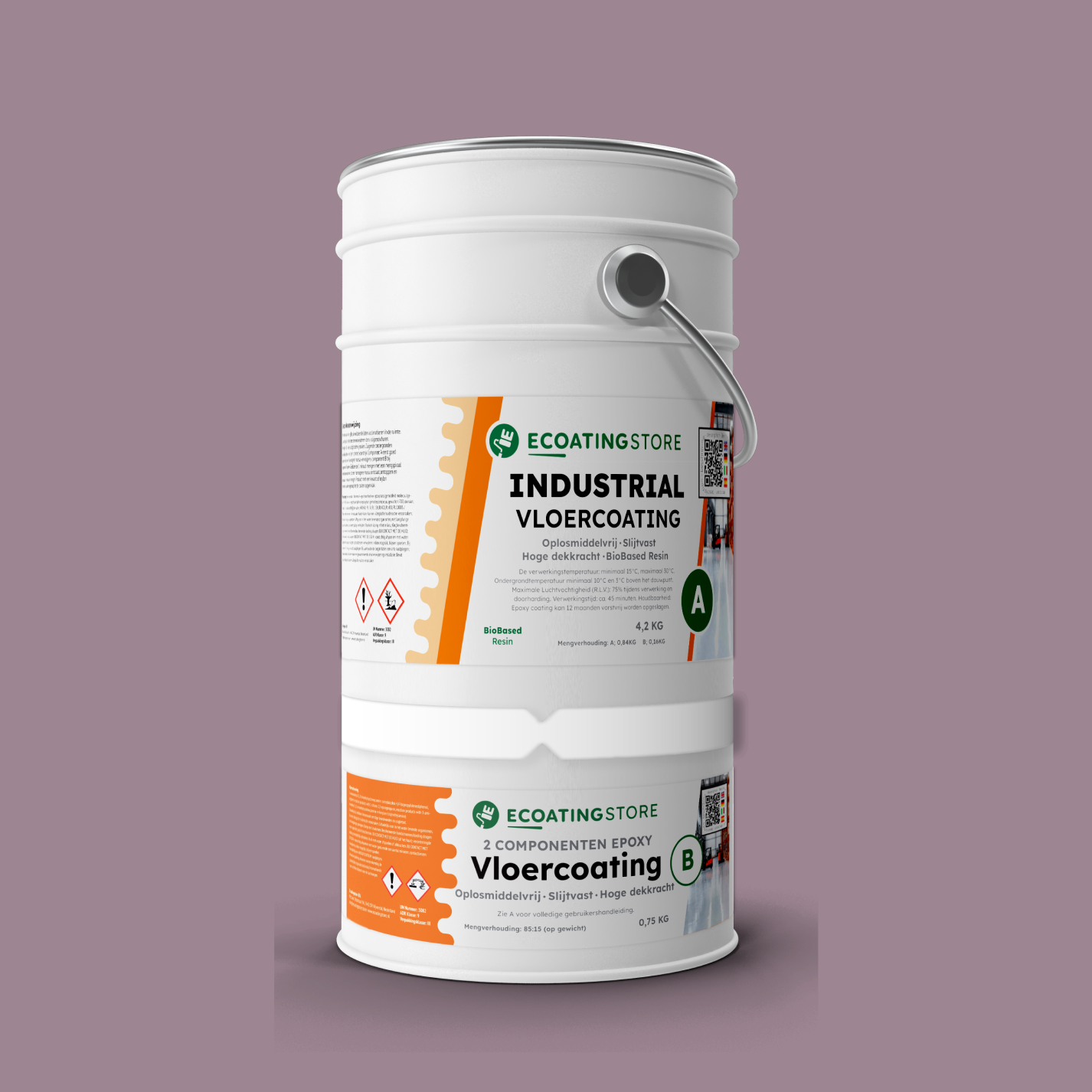 Przemysłowa powłoka podłogowa - RAL 4009